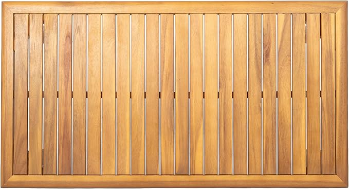 Christopher Knight Home Harra Outdoor Coffee Table for Patio Furniture Set, Weather Resistant Acacia Wood Accent Table - Photo 7