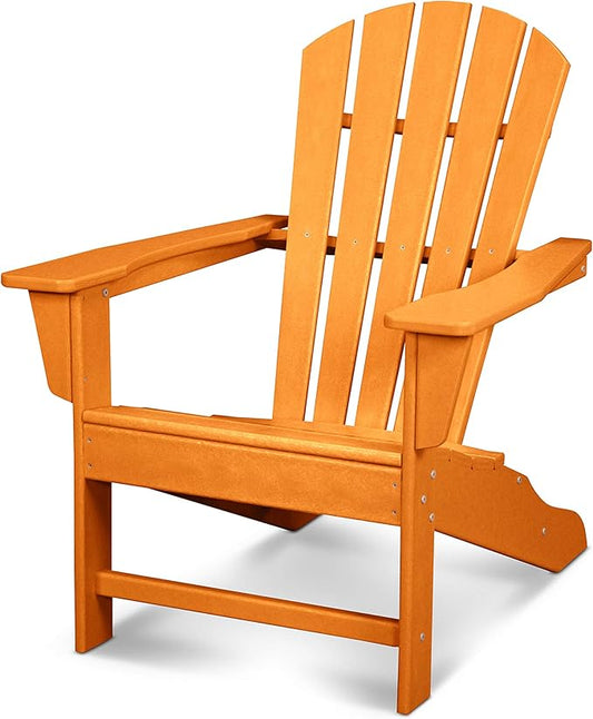POLYWOOD® Shore Line Adirondack Chair, Tangerine