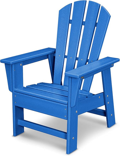 POLYWOOD SBD12PB Kids Casual Chair, Pacific Blue
