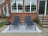 PURPLE LEAF 6-Piece Outdoor Chaise Lounge Oversized Pool Lounge Chairs with Easy-to-Move Wheels and Adjustable Backrest - Photo 2
