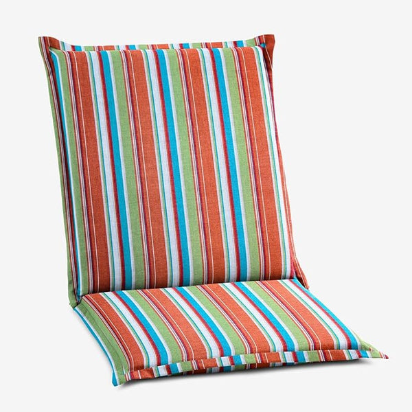 BrylaneHome Hinged Back & Seat Cushion - 21.5" H Seat Back - Patio & Outdoor - Water - Photo 1