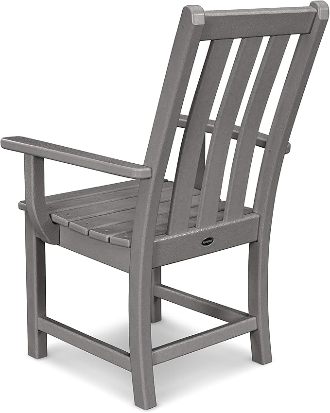 POLYWOOD Vineyard Dining Arm Chair (Green)