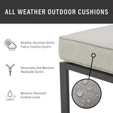 Crosley Furniture Clark Armless Outdoor Sectional Chair, Patio Chairs for Porch, Deck, Backyard, Balcony - Photo 10