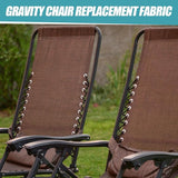 Queekay Chair Replacement Fabric with 4 Bungee Cord Lounge Chair Cloth Mesh Repair Kit for Patio Recliner Outdoor Lawn - Photo 4