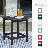 Signature Design by Ashley Sundown Treasure Modern Weather Resistant Outdoor End Table, Black - Photo 7
