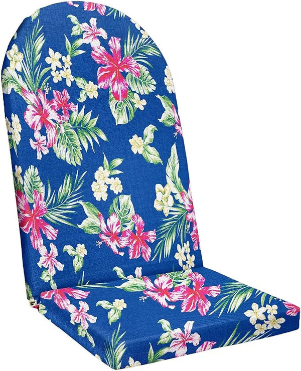 BrylaneHome Adirondack Chair Cushion - 44" L x 18" W x 2" H - Patio & Outdoor - Water - Photo 1