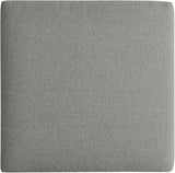 Modway Tahoe Aluminum Ottoman Gray with Weather-Resistant Cushion-Ideal as Outdoor Footstool, Patio or Sunroom Furniture - Photo 5