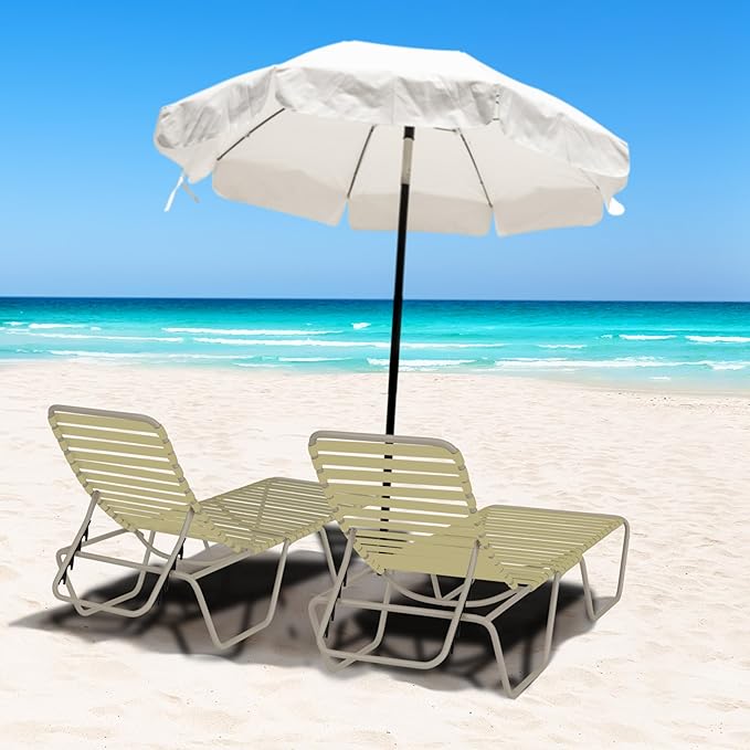 Vinyl Straps for Patio Chair Repair Kit 2'' Wide 10 Ft Long Replacement Straps + 10 Free Rivets for Outdoor Lawn - Photo 8