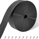 Vinyl Straps for Patio Chair Repair Kit 2'' Wide 10 Ft Long Replacement Straps + 10 Free Rivets for Outdoor Lawn - Photo 1