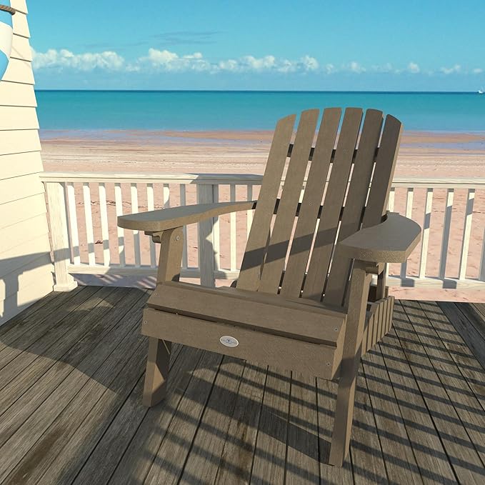 Cape Folding and Reclining Adirondack Chair, Standard, Cabana Tan