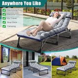 DoCred Folding Lounge Chair with Mattress - Photo 8