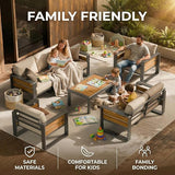 ZANDOR Aluminum Outdoor Patio Furniture Set - Photo 3