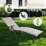 Kozyard Cozy Aluminum Reclining Lounge Chair - Perfect for Beach, Yard, Pool - Photo 6