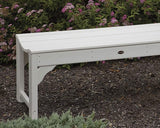 Polywood BAB148TE Traditional Teak 48" Garden Backless Bench - Photo 4