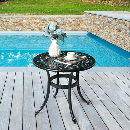 23.6inch Patio Seating, Outdoor Garden Bench Park Bench, Patio Furniture Bench Chair Porch Loveseat, Outdoor Garden Bench Patio Benches for Outdoors, Porch Bench Chair with Cast Aluminum Rose Style