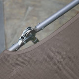 Outsunny Folding Chaise Lounge Chair, Pool Sun Tanning Chair, Outdoor Lounge Chair with Reclining Back - Photo 9