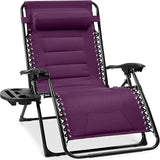 Best Choice Products Oversized Padded Zero Gravity Chair, Folding Outdoor Patio Recliner - Photo 1