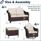 5 PCS Outdoor Conversation Set - Photo 2