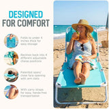 Ostrich the Original Chaise 72 x 22 Inch Lounge Portable Reclining Lounger, Outdoor Patio, Beach, Lawn, Camping - Photo 5