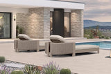 PURPLE LEAF Patio Chaise Lounge with Cushion Aluminum Poolside Sunbathing Tanning Layout Chairs Adjustable Reclining - Photo 9