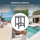 Costaelm 3 piece Patio Set, Outdoor Modern Adirondack Table and Chairs - Photo 4