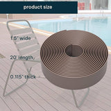 KOMORAX 1.5 Inch Wide, 20ft Long Vinyl Strap - Replacement Straps for Patio Chairs - Vinyl Strapping for Patio - Photo 3