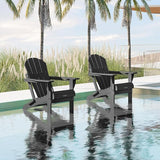 MUCHENGHY Folding Adirondack Chairs Patio Chairs Outdoor Adirondack Chair Weather Resistant Chair for Patio, Outside - Photo 8