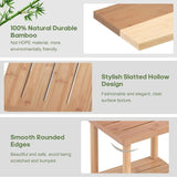 Outdoor Side Table, 2-Tier Small Outdoor Table for Patio, Adirondack Side Tables for Outside or Indoor - Photo 5