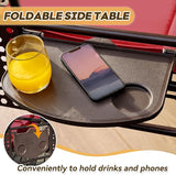 3 in 1 Outdoor Porch Swing with Adjustable Canopy, 3 Seat Outdoor Swing for Adults - Photo 7