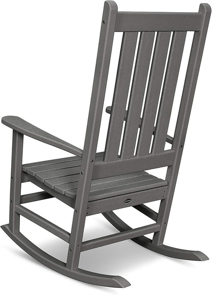 POLYWOOD® Vineyard Porch Rocking Chair (White)