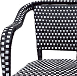 Christopher Knight Home Cecil Bistro Chairs, Black + White + Wood Print - Photo 8