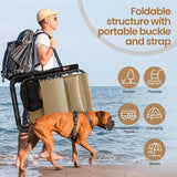 Yaheetech Zero Gravity Recliners Outdoor Adjustable Folding Reclining Lounge Chairs w/Pillows - Photo 4