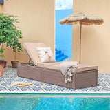 Patiorama Patio Chaise Lounge Chair, Sun Lounger - Photo 7