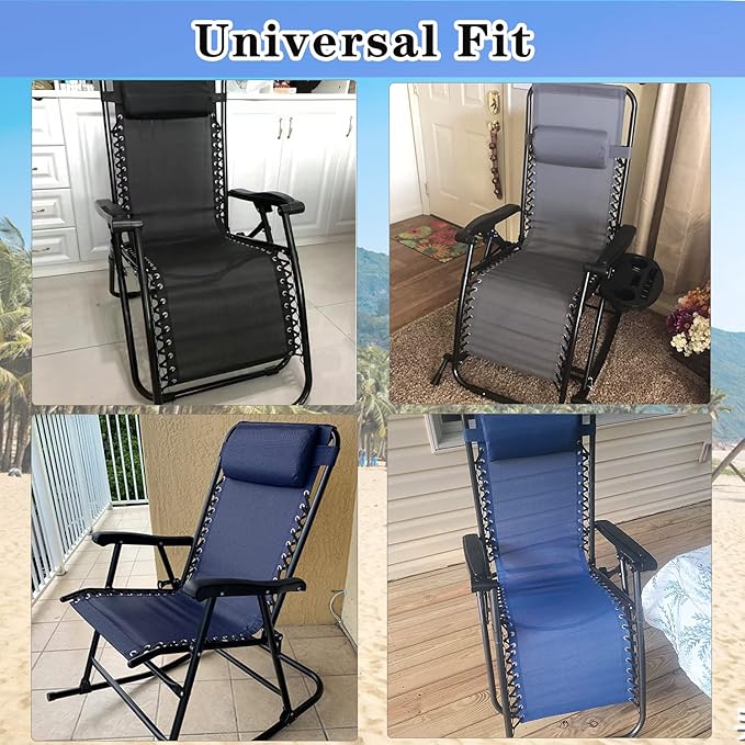 Ostlttyn Zero Gravity Chair Replacement Fabric Kits Set of 2 - Photo 7