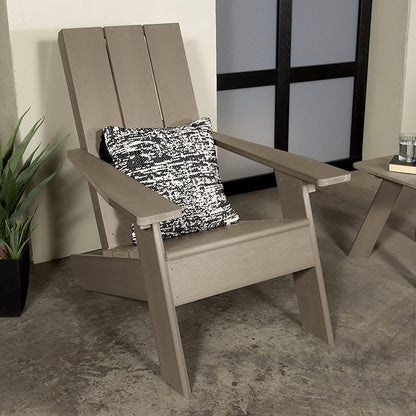 highwood Italica Modern Adirondack Chair, Woodland Brown