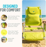 Ostrich the Deluxe 3N1 Lightweight Lawn Beach Reclining Lounge Chair with Footrest, Outdoor Furniture for Patio, Balcony - Photo 5