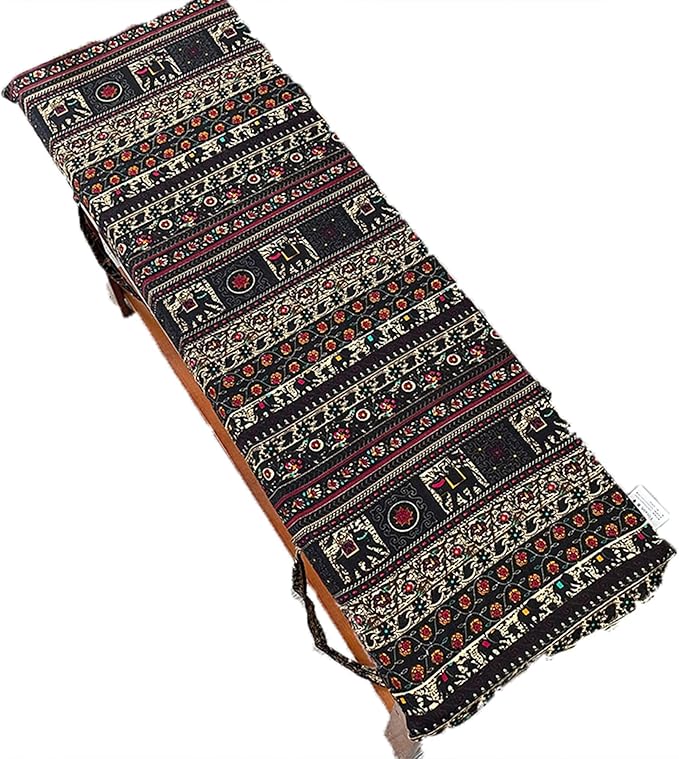 Outdoor Garden Metal or Wooden Bench Cushion, Washable Sofa Cushion, Furniture Kitchen or Dining Bench Seat Mat - Photo 7
