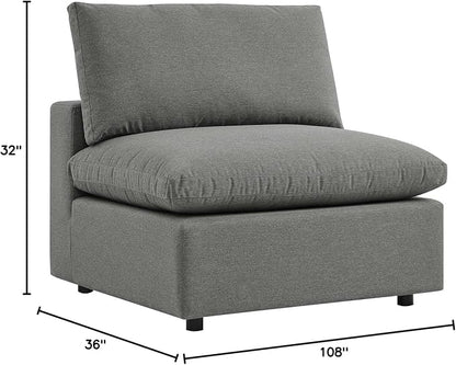 Modway EEI-5578-CHA Outdoor Patio Sofa, Charcoal