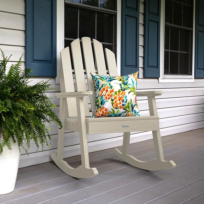 Highwood Classic Westport Garden Rocking Chair, Whitewash