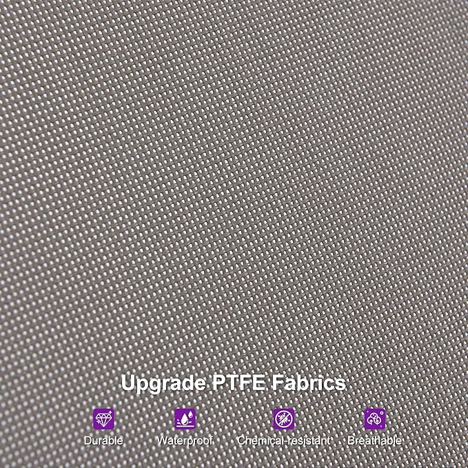 PURPLE LEAF Patio Chaise Lounge Chair Set of 2 Outdoor Lounge Chair with Arm All Weather Adjustable Lounger for Beach Pool Lawn Garden Sunbathing Recliner Chair Brown
