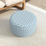 LVTXIII Indoor/Outdoor Extra Large Inflatable Ottoman Pouf D31 x H14 Inch, Round Footstool with Handle - Photo 4
