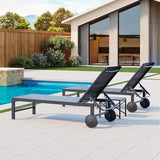 SUNLEI Patio Chaise Lounge Outdoor Set of 2 - Photo 8