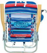 Tommy Bahama Hi-Boy 17" Seat Height 4-Position Lace-Up Suspension Folding Beach Backpack Chair - Photo 4