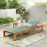 Christopher Knight Home Tristz Patio Chaise Lounge Chair Outdoor - Photo 1