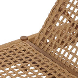 Christopher Knight Home Mercer Acacia Wood Chaise Lounge Chair Outdoor, Poolside Sun Lounger Recliner with Wicker Seat - Photo 9