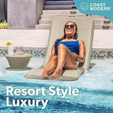 GoSports Coast Modern in Pool Lounge Chair - Waterproof & Weighted Chaise Lounger - Outdoor Pool Furniture for Patio or - Photo 2
