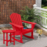 Costaelm Outdoor Adirondack Chair, All Weather Resistant Lawn Chairs Balcony Chair and Fire Pit Chairs - Photo 7