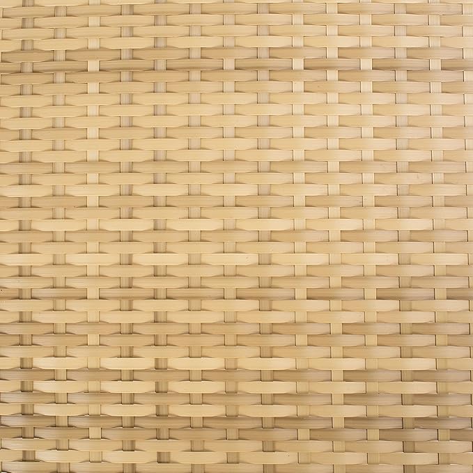 SAFAVIEH Outdoor Collection Cam Natural Brown Wicker/White Cushion Adjustable Chaise Lounge Chair - Photo 9