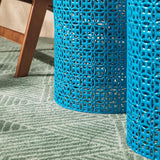Glitzhome Outdoor Side Table Set of 2 - Photo 8