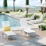 Domi Outdoor Chaise Lounge Chairs Set of 6 - Photo 1